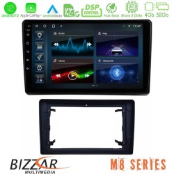 Bizzar M8 Series Chrysler / Dodge / Jeep 8core Android12 4+32GB Navigation Multimedia Tablet 10