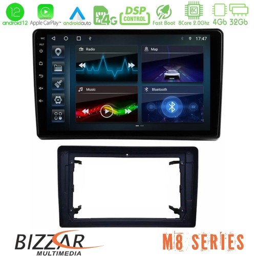 Bizzar M8 Series Chrysler / Dodge / Jeep 8core Android12 4+32GB Navigation Multimedia Tablet 10 Bizzar M8 Series Chrysler / Dodge / Jeep 8core Android12 4+32GB Navigation Multimedia Tablet 10