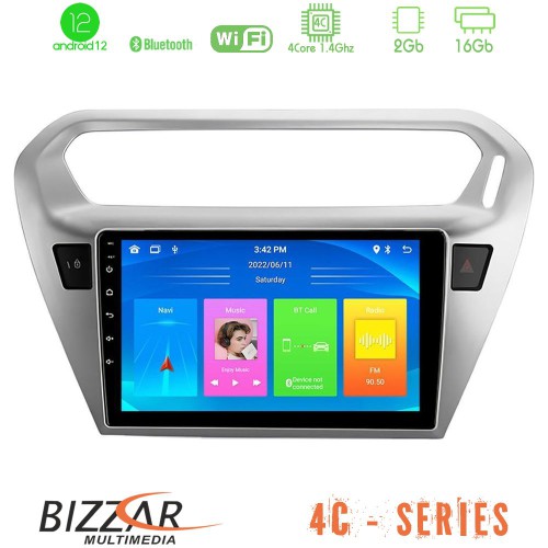 Bizzar 4C Series Citroën C-Elysée / Peugeot 301 4Core Android12 2+16GB Navigation Multimedia Tablet 9 Bizzar 4C Series Citroën C-Elysée / Peugeot 301 4Core Android12 2+16GB Navigation Multimedia Tablet 9