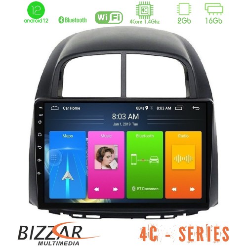 Bizzar 4C Series Daihatsu Sirion/Subaru Justy 4Core Android12 2+16GB Navigation Multimedia Tablet 10 Bizzar 4C Series Daihatsu Sirion/Subaru Justy 4Core Android12 2+16GB Navigation Multimedia Tablet 10