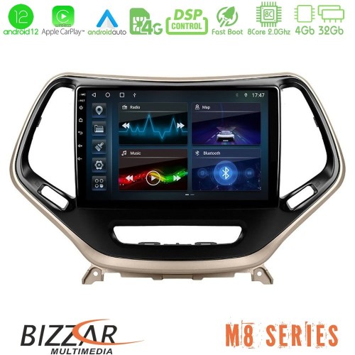 Bizzar M8 Series Jeep Cherokee 2014-2019 8core Android12 4+32GB Navigation Multimedia Tablet 9 Bizzar M8 Series Jeep Cherokee 2014-2019 8core Android12 4+32GB Navigation Multimedia Tablet 9