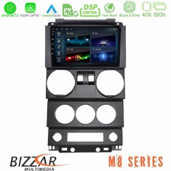 Bizzar M8 Series Jeep Wrangler 2Door 2008-2010 8core Android12 4+32GB Navigation Multimedia Tablet 9 Bizzar M8 Series Jeep Wrangler 2Door 2008-2010 8core Android12 4+32GB Navigation Multimedia Tablet 9