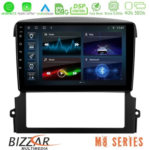 Bizzar M8 Series Kia Sorento 8core Android12 4+32GB Navigation Multimedia Tablet 9