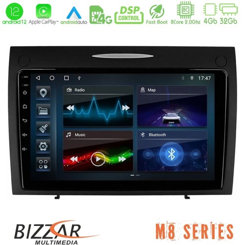 Bizzar M8 Series Mercedes SLK Class 8core Android12 4+32GB Navigation Multimedia Tablet 9 Bizzar M8 Series Mercedes SLK Class 8core Android12 4+32GB Navigation Multimedia Tablet 9