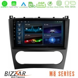 Bizzar M8 Series Mercedes W203 Facelift 8core Android12 4+32GB Navigation Multimedia Tablet 9