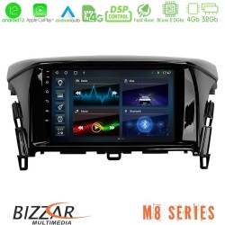 Bizzar M8 Series Mitsubishi Eclipse Cross 8core Android12 4+32GB Navigation Multimedia Tablet 9