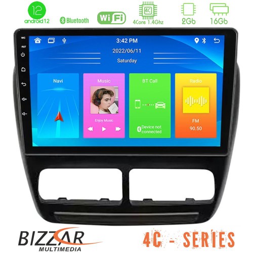 Bizzar 4C Series Fiat Doblo / Opel Combo 2010-2014 4Core Android12 2+16GB Navigation Multimedia Tablet 9 Bizzar 4C Series Fiat Doblo / Opel Combo 2010-2014 4Core Android12 2+16GB Navigation Multimedia Tablet 9
