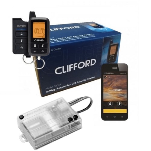 Clifford 3305X Συναγερμός Αυτοκινήτου 2-way Με Τηλεειδοποίηση & 508D Περιμετρικός Αισθητήρας Διπλής Ζώνης (Πακέτο) Clifford 3305X Συναγερμός Αυτοκινήτου 2-way Με Τηλεειδοποίηση & 508D Περιμετρικός Αισθητήρας Διπλής Ζώνης (Πακέτο)