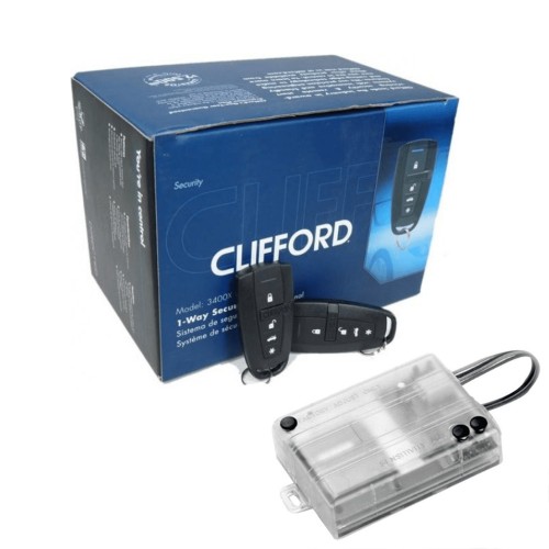 Clifford 3400x Συναγερμός Αυτοκινήτου 1-way & 508D Περιμετρικός Αισθητήρας Διπλής Ζώνης (Πακέτο) Clifford 3400x Συναγερμός Αυτοκινήτου 1-way & 508D Περιμετρικός Αισθητήρας Διπλής Ζώνης (Πακέτο)
