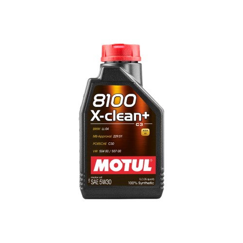 Motul Συνθετικό Λάδι Αυτοκινήτου 8100 X-Clean + C3 5W30 1L