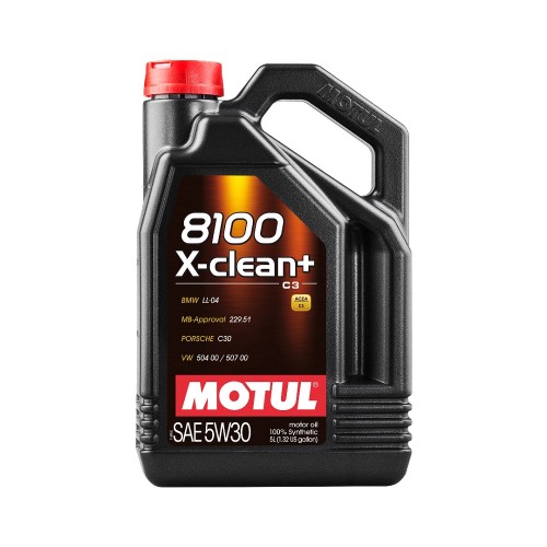 Motul Συνθετικό Λάδι Αυτοκινήτου 8100 X-Clean + C3 5W30 5L