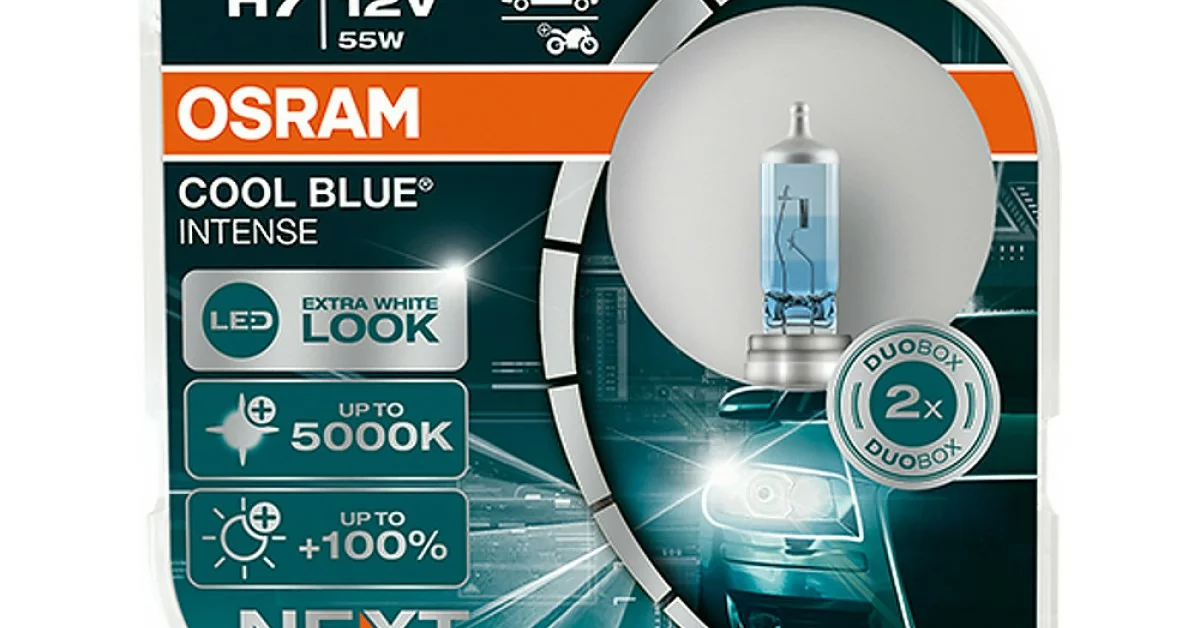 Osram Λάμπες Αυτοκινήτου Cool Blue Intense Next Gen H7 55W 5000K PX26d ...