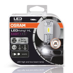 OSRAM, Σετ Λάμπες Led 12V H7/H18 16W 6500K (Σετ των 2) 64210DWESY-HCB  OSRAM, Σετ Λάμπες Led 12V H7/H18 16W 6500K (Σετ των 2) 64210DWESY-HCB