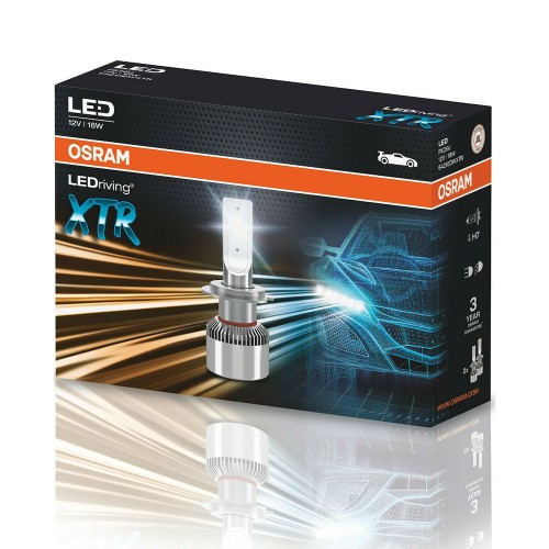 Osram Λάμπες Αυτοκινήτου LEDriving XTR H7 LED 6000K Ψυχρό Λευκό 12V 18W 2τμχ