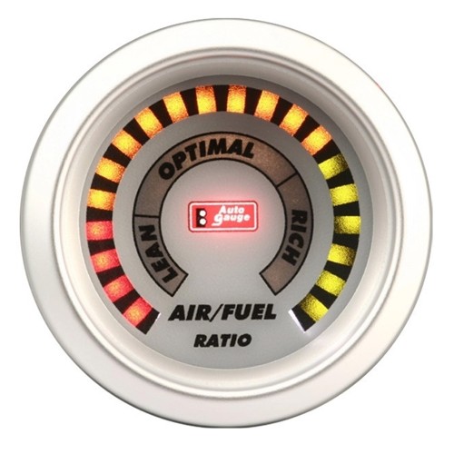 Auto Gauge Όργανο Air Fuel Black