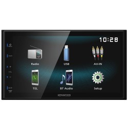 Kenwood DMX120BT Ηχοσύστημα Αυτοκινήτου Universal 2DIN (Bluetooth/USB/AUX) με Οθόνη Αφής 6.8" Kenwood DMX120BT Ηχοσύστημα Αυτοκινήτου Universal 2DIN (Bluetooth/USB/AUX) με Οθόνη Αφής 6.8"