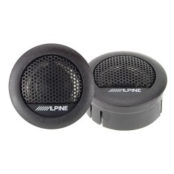 Alpine Σετ Tweeter Αυτοκινήτου Στρογγυλά 88dB Alpine Σετ Tweeter Αυτοκινήτου Στρογγυλά 88dB