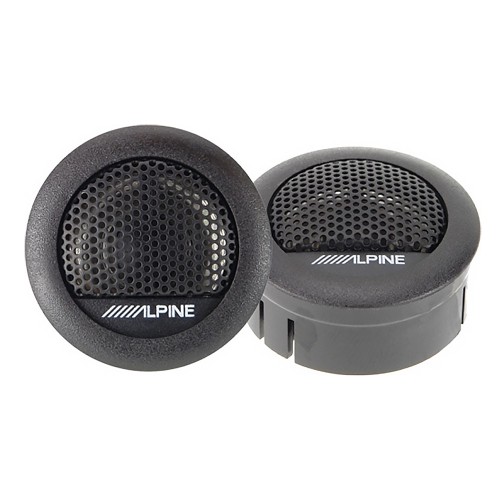 Alpine Σετ Tweeter Αυτοκινήτου Στρογγυλά 88dB