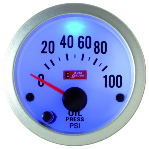 Auto Gauge Όργανο Πίεσης Λαδιού Αυτοκινήτου με 7 Χρώματα