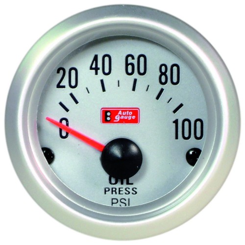Auto Gauge Όργανο Πίεσης Λαδιού Αυτοκινήτου - AG-2727SS
