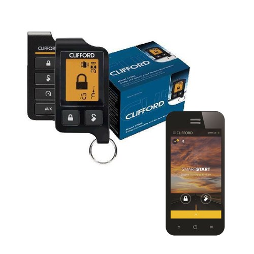 Clifford 5706X Συναγερμός Αυτοκινήτου Με Εκκίνηση Κινητήρα