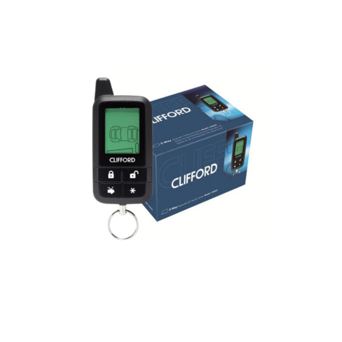 Clifford 3305X-LCD Συναγερμός Αυτοκινήτου 2-way Με Τηλεειδοποίηση με ένα LCD χειριστήριο 2-way