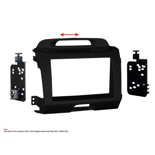 Πρόσοψη R/CD-Οθόνης Kia D-CT23KI34