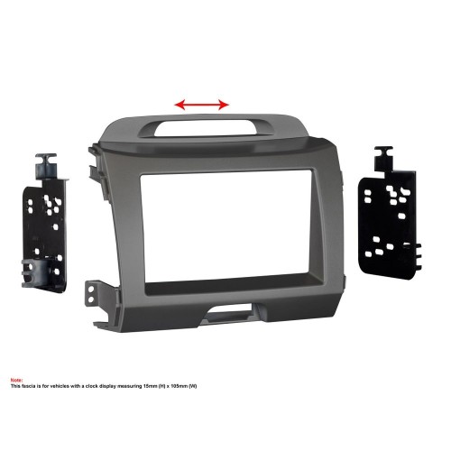 Πρόσοψη R/CD-Οθόνης Kia D-CT23KI35