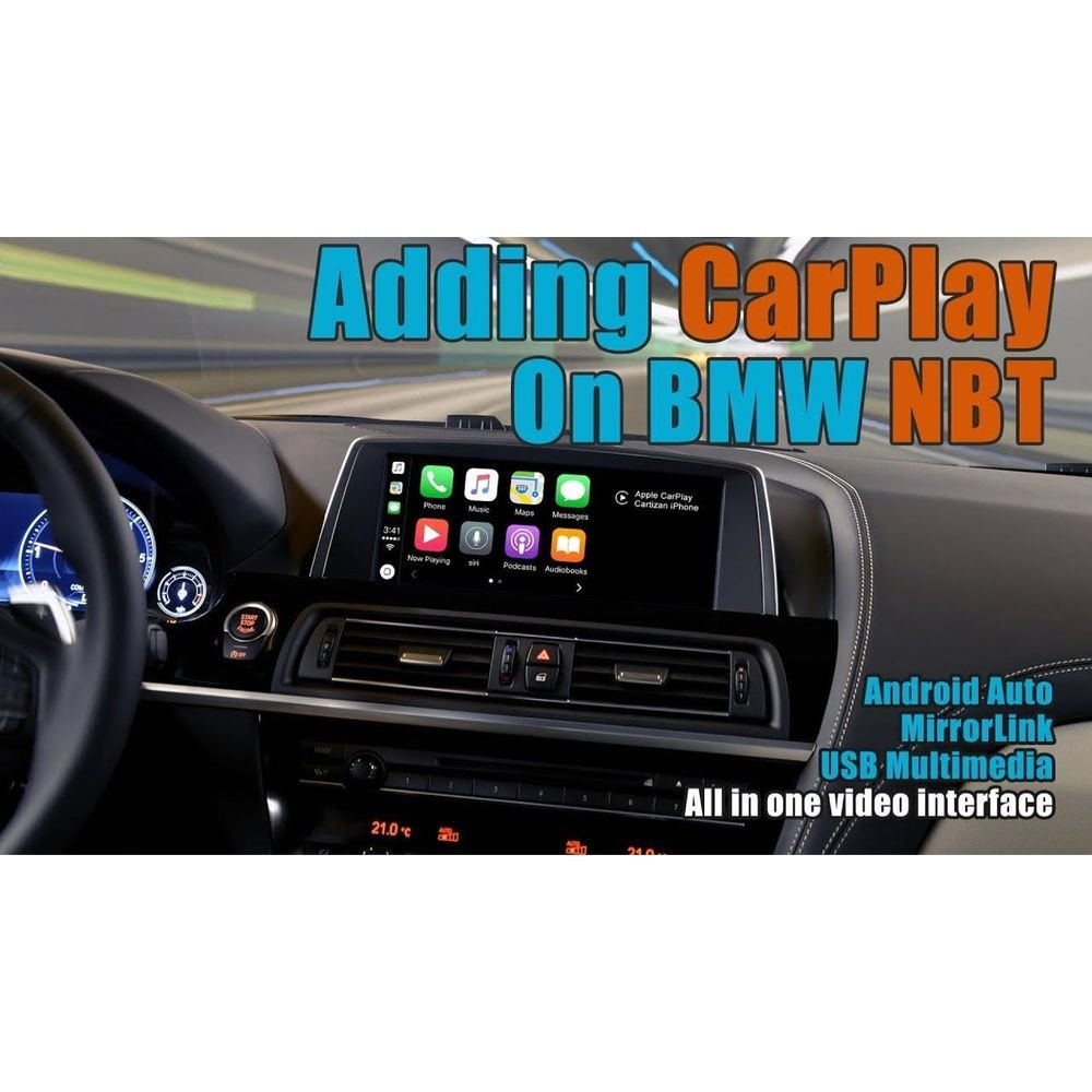 BMW CCC 8.8 Wireless CarPlay/Android Auto Interface & Camera In (3rd Generation Interface)