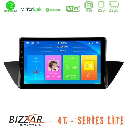 Bizzar 4T Series BMW Χ1 E84 4Core Android12 2+32GB Navigation Multimedia Tablet 10 Bizzar 4T Series BMW Χ1 E84 4Core Android12 2+32GB Navigation Multimedia Tablet 10