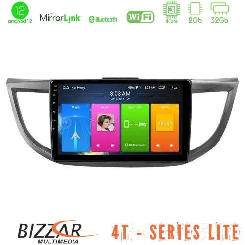 Bizzar 4T Series Honda CRV 2012-2017 4Core Android12 2+32GB Navigation Multimedia Tablet 9 Bizzar 4T Series Honda CRV 2012-2017 4Core Android12 2+32GB Navigation Multimedia Tablet 9
