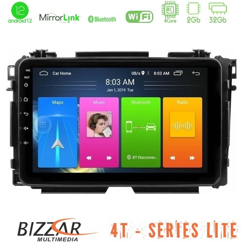 Bizzar 4T Series Honda HR-V 4Core Android12 2+32GB Navigation Multimedia Tablet 9 Bizzar 4T Series Honda HR-V 4Core Android12 2+32GB Navigation Multimedia Tablet 9