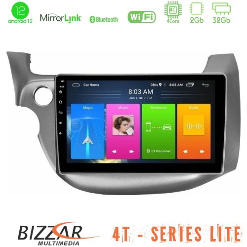 Bizzar 4T Series Honda Jazz 2009-2013 4Core Android12 2+32GB Navigation Multimedia Tablet 10 Bizzar 4T Series Honda Jazz 2009-2013 4Core Android12 2+32GB Navigation Multimedia Tablet 10
