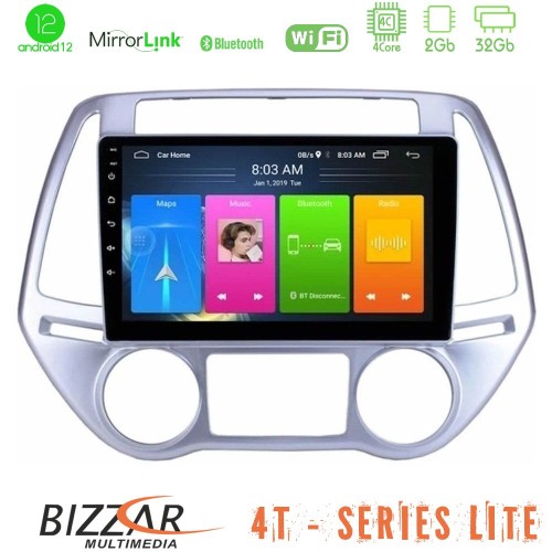 Bizzar 4T Series Hyundai i20 2012-2014 4Core Android12 2+32GB Navigation Multimedia Tablet 9 Bizzar 4T Series Hyundai i20 2012-2014 4Core Android12 2+32GB Navigation Multimedia Tablet 9