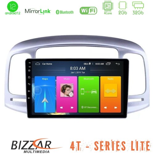 Bizzar 4T Series Hyundai Accent 2006-2011 4Core Android12 2+32GB Navigation Multimedia Tablet 9 Bizzar 4T Series Hyundai Accent 2006-2011 4Core Android12 2+32GB Navigation Multimedia Tablet 9