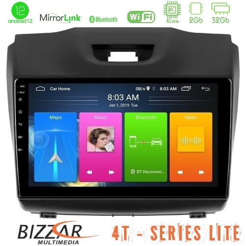 Bizzar 4T Series Isuzu D-MAX 2012-2019 4Core Android12 2+32GB Navigation Multimedia Tablet 9 Bizzar 4T Series Isuzu D-MAX 2012-2019 4Core Android12 2+32GB Navigation Multimedia Tablet 9