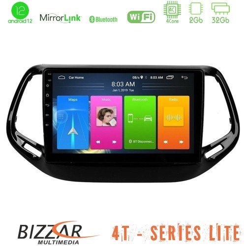 Bizzar 4T Series Jeep Compass 2017> 4Core Android12 2+32GB Navigation Multimedia Tablet 10 Bizzar 4T Series Jeep Compass 2017> 4Core Android12 2+32GB Navigation Multimedia Tablet 10