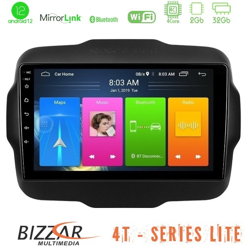 Bizzar 4T Series Jeep Renegade 2015-2019 4Core Android12 2+32GB Navigation Multimedia Tablet 9 Bizzar 4T Series Jeep Renegade 2015-2019 4Core Android12 2+32GB Navigation Multimedia Tablet 9