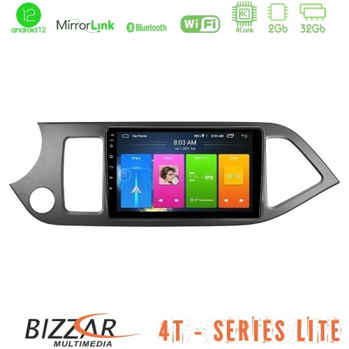 Bizzar 4T Series Kia Picanto 4Core Android12 2+32GB Navigation Multimedia Tablet 9 Bizzar 4T Series Kia Picanto 4Core Android12 2+32GB Navigation Multimedia Tablet 9