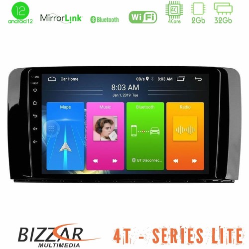 Bizzar 4T Series Mercedes R Class 4Core Android12 2+32GB Navigation Multimedia Tablet 9 Bizzar 4T Series Mercedes R Class 4Core Android12 2+32GB Navigation Multimedia Tablet 9