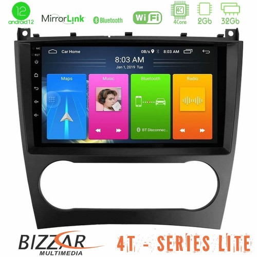 Bizzar 4T Series Mercedes W203 Facelift 4Core Android12 2+32GB Navigation Multimedia Tablet 9 Bizzar 4T Series Mercedes W203 Facelift 4Core Android12 2+32GB Navigation Multimedia Tablet 9