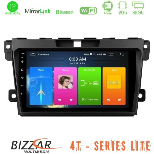 Bizzar 4T Series Mazda CX-7 2007-2011 4Core Android12 2+32GB Navigation Multimedia Tablet 9 Bizzar 4T Series Mazda CX-7 2007-2011 4Core Android12 2+32GB Navigation Multimedia Tablet 9
