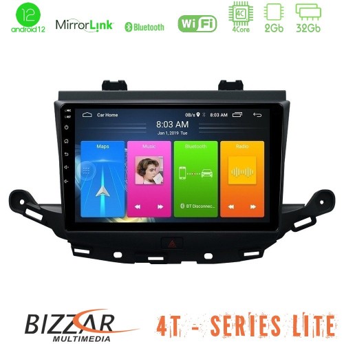 Bizzar 4T Series Opel Astra K 2015-2019 4Core Android12 2+32GB Navigation Multimedia Tablet 9 Bizzar 4T Series Opel Astra K 2015-2019 4Core Android12 2+32GB Navigation Multimedia Tablet 9