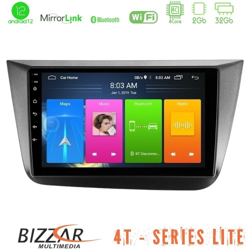 Bizzar 4T Series Seat Altea 2004-2015 4Core Android12 2+32GB Navigation Multimedia Tablet 9 Bizzar 4T Series Seat Altea 2004-2015 4Core Android12 2+32GB Navigation Multimedia Tablet 9