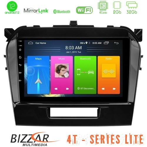 Bizzar 4T Series Suzuki Vitara 2015-2021 4Core Android12 2+32GB Navigation Multimedia Tablet 9 Bizzar 4T Series Suzuki Vitara 2015-2021 4Core Android12 2+32GB Navigation Multimedia Tablet 9