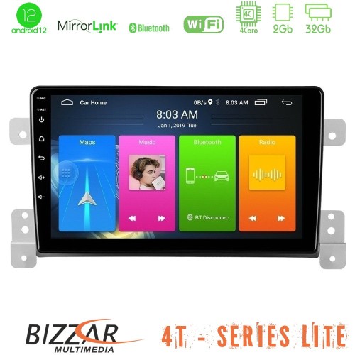 Bizzar 4T Series Suzuki Grand Vitara 4Core Android12 2+32GB Navigation Multimedia Tablet 9 Bizzar 4T Series Suzuki Grand Vitara 4Core Android12 2+32GB Navigation Multimedia Tablet 9