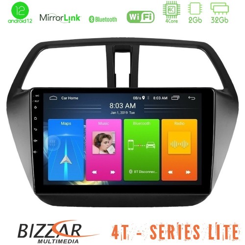 Bizzar 4T Series Suzuki SX4 S-Cross 4Core Android12 2+32GB Navigation Multimedia Tablet 9 Bizzar 4T Series Suzuki SX4 S-Cross 4Core Android12 2+32GB Navigation Multimedia Tablet 9