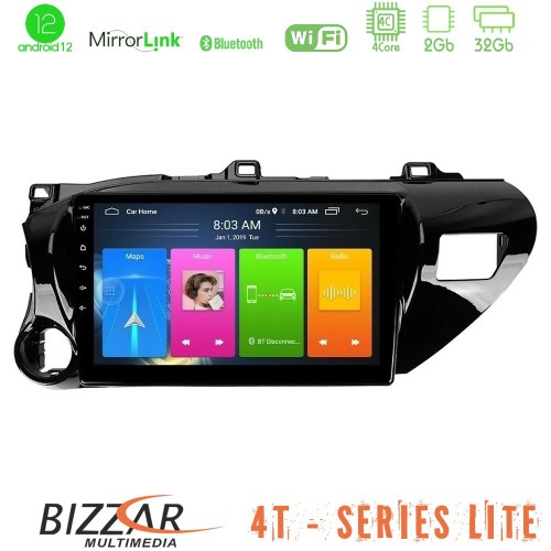 Bizzar 4T Series Toyota Hilux 2017-2021 4Core Android12 2+32GB Navigation Multimedia Tablet 10 Bizzar 4T Series Toyota Hilux 2017-2021 4Core Android12 2+32GB Navigation Multimedia Tablet 10