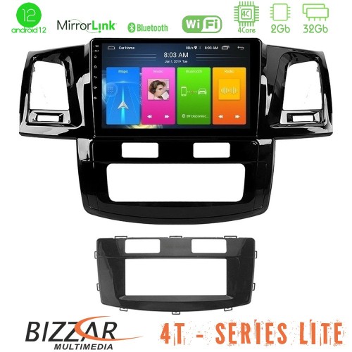 Bizzar 4T Series Toyota Hilux 2007-2011 4Core Android12 2+32GB Navigation Multimedia Tablet 9 Bizzar 4T Series Toyota Hilux 2007-2011 4Core Android12 2+32GB Navigation Multimedia Tablet 9