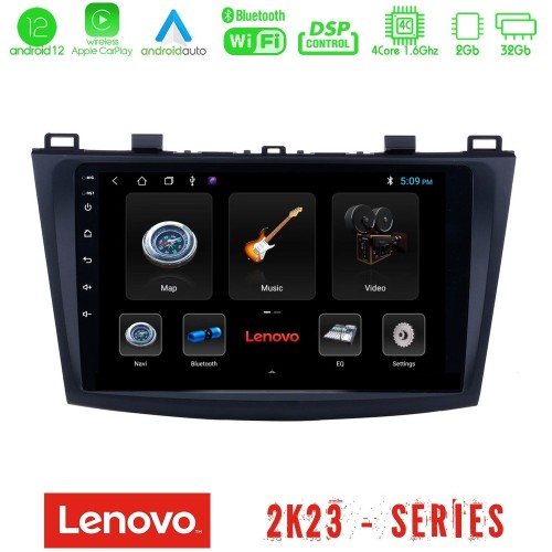 Lenovo Car Pad Mazda 3 2009-2014 4Core Android12 2+32GB Navigation Multimedia Tablet 9 Lenovo Car Pad Mazda 3 2009-2014 4Core Android12 2+32GB Navigation Multimedia Tablet 9